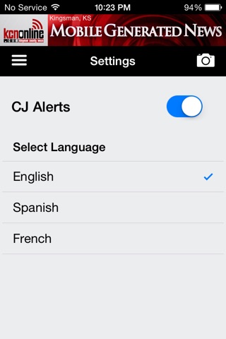 Kcnonline Mobile Generated News® screenshot 4