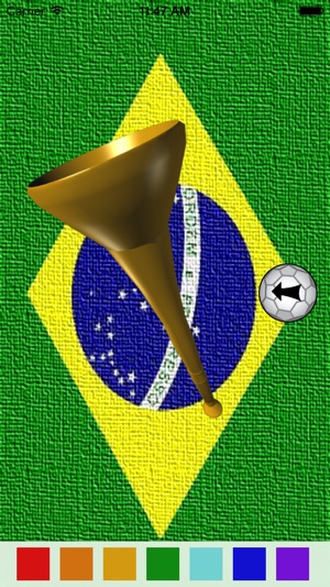 Air Horn, Vuvuzela & Rattle Lite: Football Fan 2014(圖3)-速報App