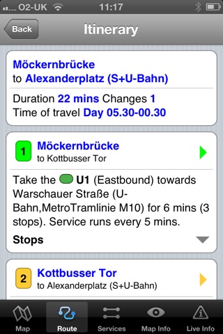 Berlin Metro - Map and route planner by Zuti screenshot 3