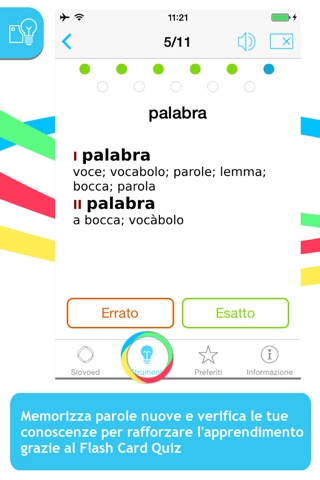 Italian <-> Spanish Slovoed Compact talking dictionary screenshot 4