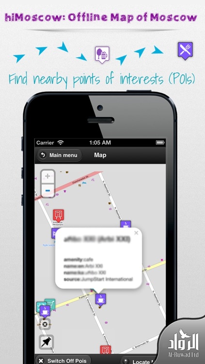 hiMoscow: Offline Map of Moscow