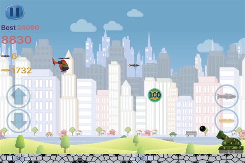 Crazy Helicopter - City War screenshot 4