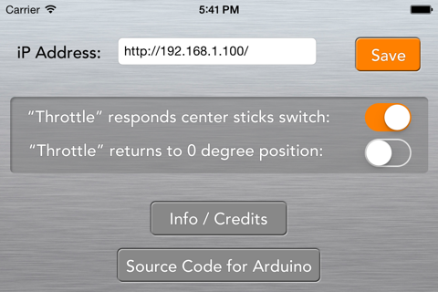 RCDuino screenshot 2