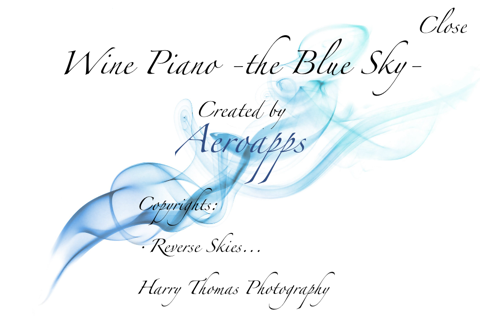 Wine Piano -the Blue Sky- Free screenshot 2