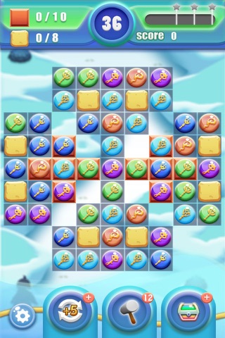 100 Hidden Treasures Match Three Puzzle screenshot 3
