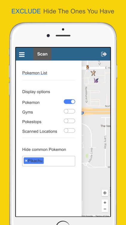 Catchmapper - Real-Time Map for Pokemon GO screenshot-3