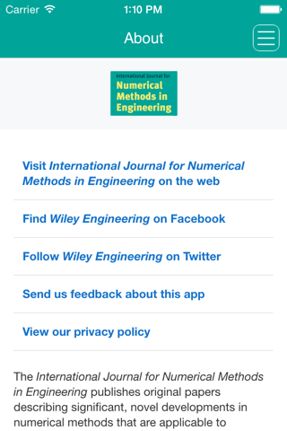 International Journal for Numerical Methods in Engineering screenshot 3