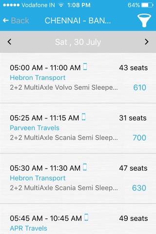 Busslip Online Ticket Booking screenshot 2