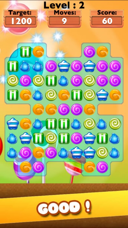 Candy Pop Deluxe Blast-The Best match 3 puzzle game for kids and girls