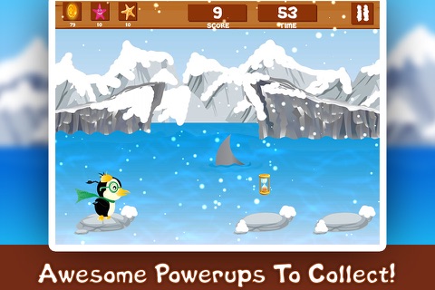Baby Penguin Jump - Winter Edition screenshot 3