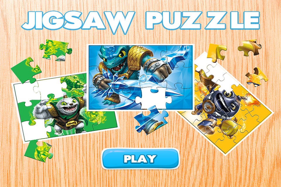 Cartoon Puzzle For Kid – Jigsaw Puzzles Box for Skylanders Edition - Kid Toddler and Preschool Education Games screenshot 2