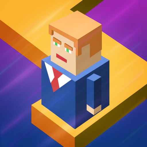 Rolling Trump To The White House - Vote Him Now ! iOS App