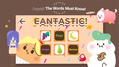 Cookies cards - English Vocabulary Learning - Infants, children's card game of English words 1.0.1 IOS -
