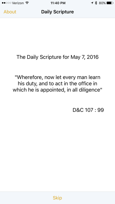 How to cancel & delete Daily Scripture Verse from iphone & ipad 1