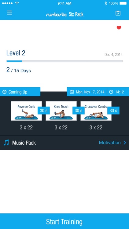 Runtastic Six Pack Abs Workout & Core Trainer screenshot-0