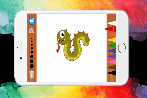 Monster Coloring Book for Kindergarten Game screenshot 4