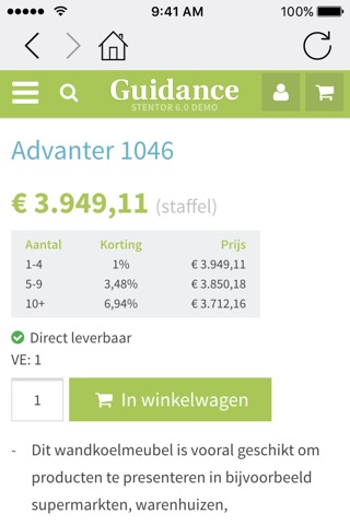 Stentor Webshop App screenshot 3