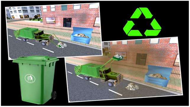 Garbage Truck Simulator HD(圖2)-速報App