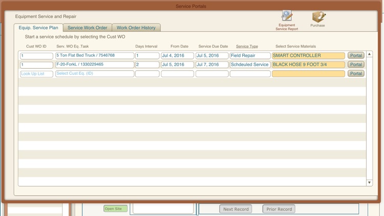 Equipment Service Mgmt Pro DB screenshot-4