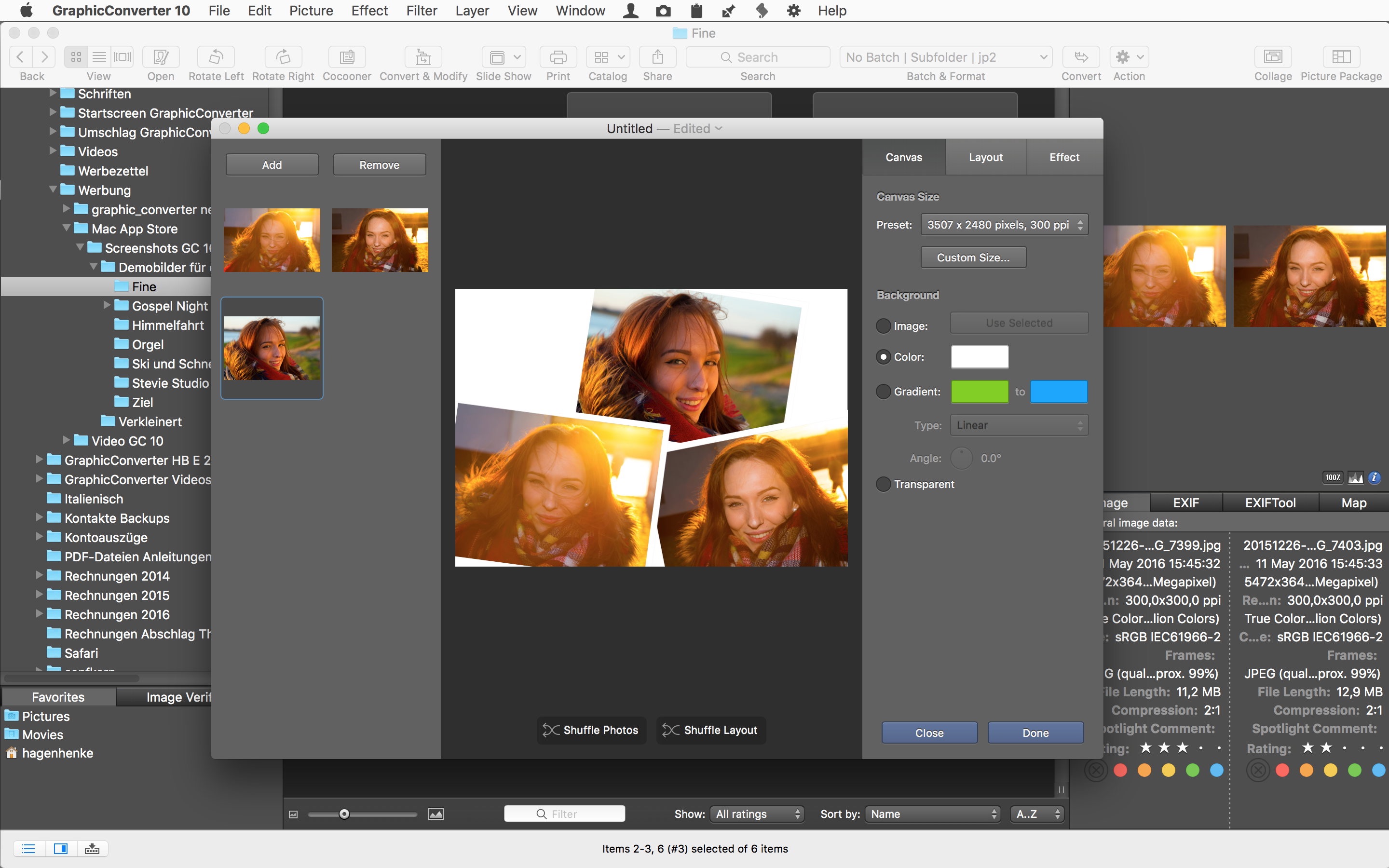 Screenshot do app GraphicConverter 10