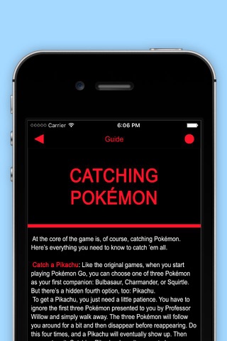 Guide & Tricks for Pokémon GO screenshot 4