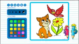 Game screenshot Pets Coloring Book mod apk