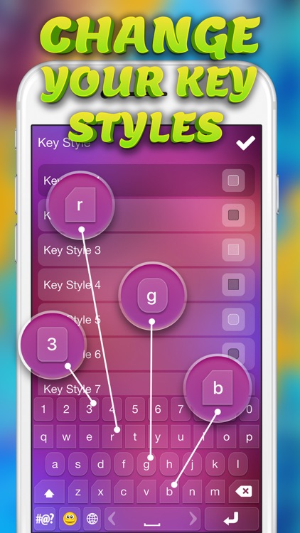 Color Keyboard Pro – Free Text Fonts and Emoticons with Custom Background Theme.s screenshot-4