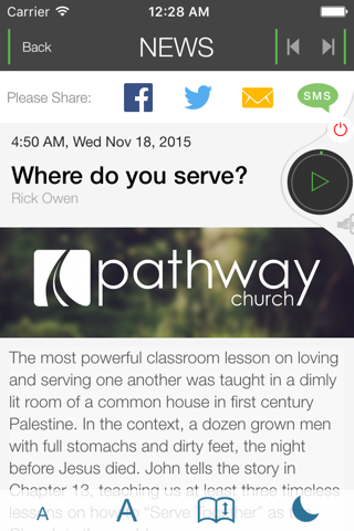 Pathway Church App screenshot 4