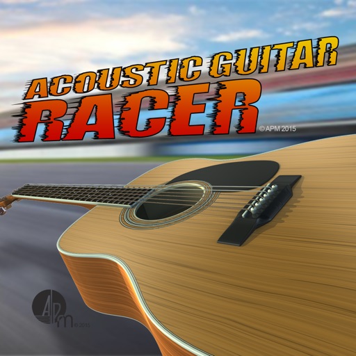 Acoustic Guitar Racer Icon