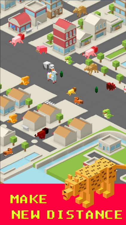 Road Stampede - Sky Zoo Safari In Smashy City