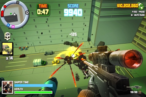 Sniper Vs Zombie Apocalypse screenshot 2