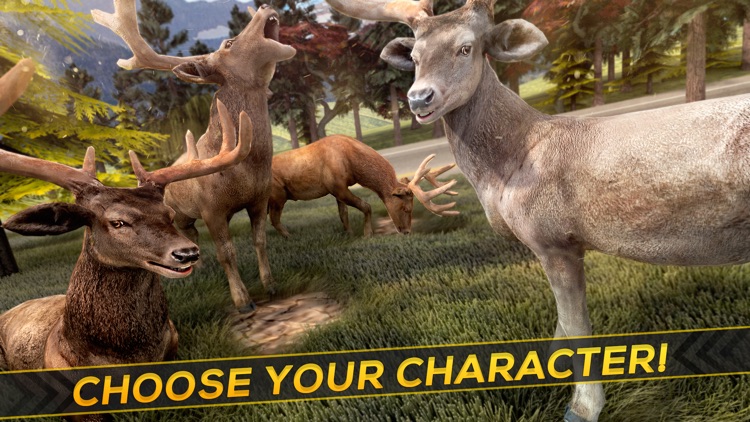 Deer Simulator 2016 | My 3D Deer Animal Game For Free screenshot-3