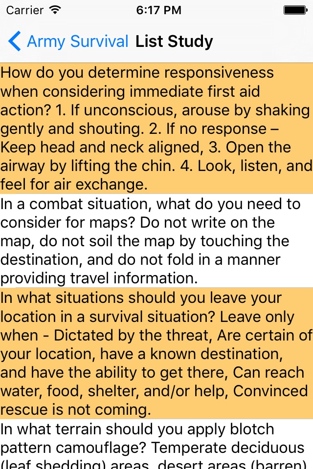 Army Survival Guide & Flashcards screenshot 4