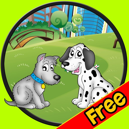 verry funny dogs for kids - free icon