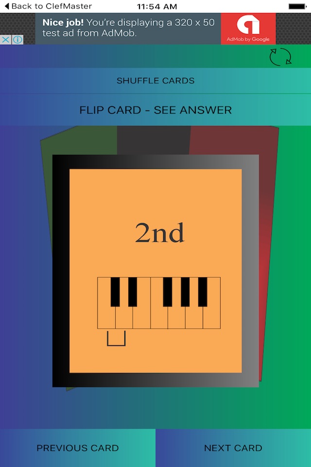 Music Flash Cards-Lite screenshot 2