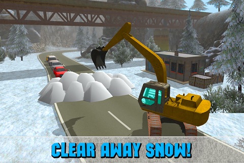 Snow Excavator Simulator 3D screenshot 3