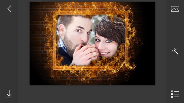 Burning Photo Frames - make eligant and awesome photo using (圖4)-速報App