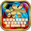 Keyboard – Flower and Beautiful Blossoms : Custom Color & Wallpaper Keyboard Themes in the Garden Style