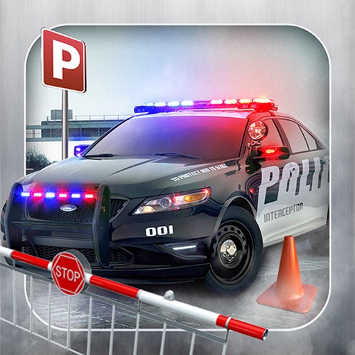 City Trafic Police Car Drive & Parking -Las Vegas Real Driving Test Career Simulator Game Icon