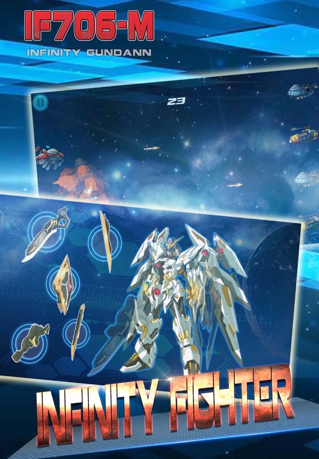 IF706-M: Infinity Fighter for Gundann Free screenshot 3