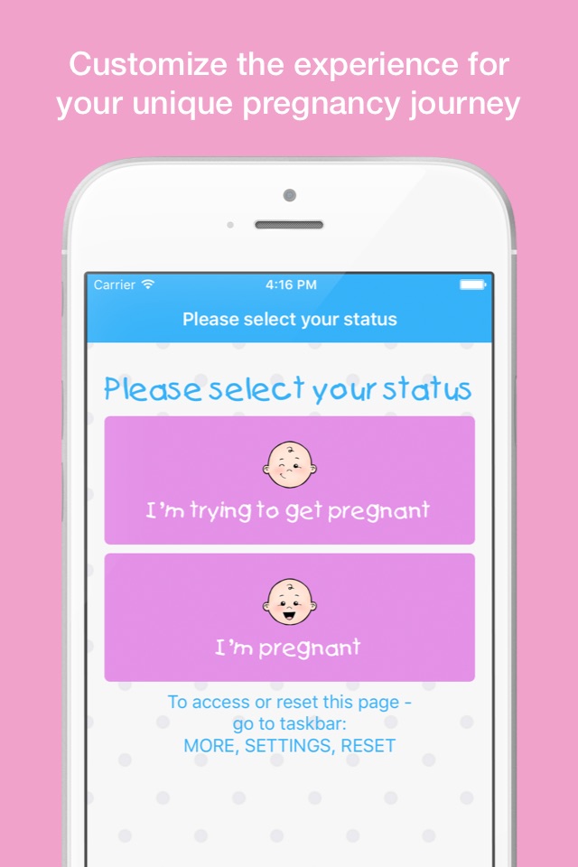 Free Pregnancy App | Baby Chronicles Pregnancy Planner screenshot 2