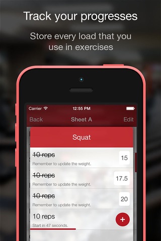 TrainingTime - Exercise & Workout Trainer screenshot 3