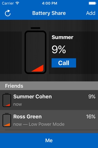 Battery Share - Track Your Friend's Battery / Send Low Battery Notifications screenshot 4