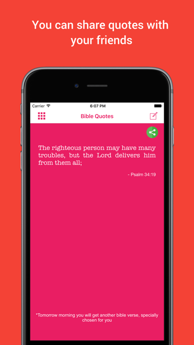 How to cancel & delete Daily Bible strength verses for courage & success from iphone & ipad 4