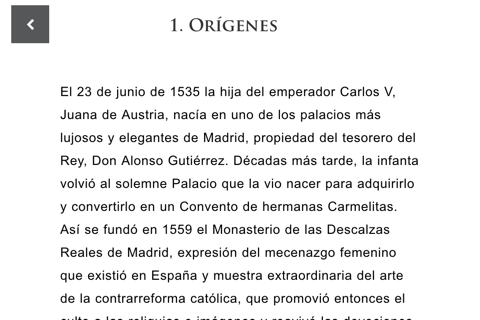 Monasterio de las Descalzas Reales de Madrid screenshot 4