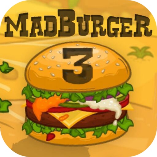 Mad Burger 3 - Shoot Master&Food Tour Icon