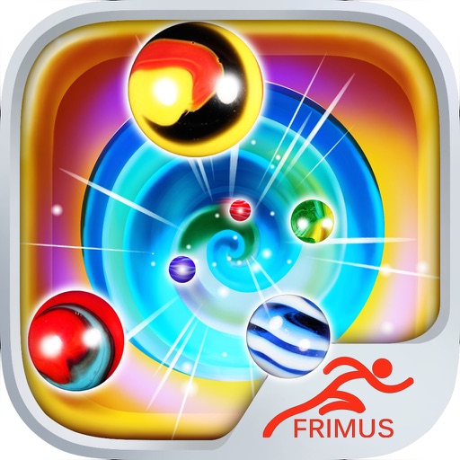 Rolling Marbles Fun Icon