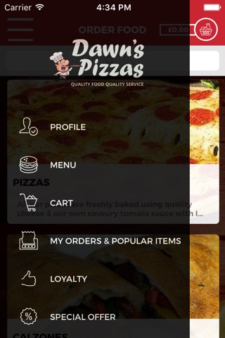 DAWNS PIZZA LEEDS screenshot 3