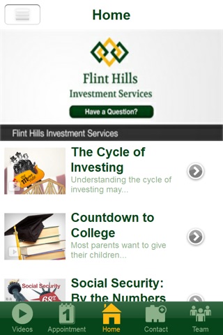 Flint Hills Investment Services, LLC screenshot 2