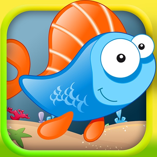 Fishes. Teaching child's game iOS App